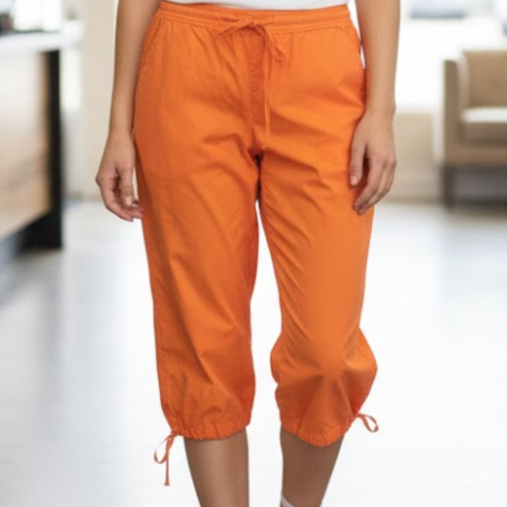 No boundaries orange capris sz 15 junior